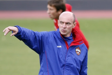 entrenador cska moscu